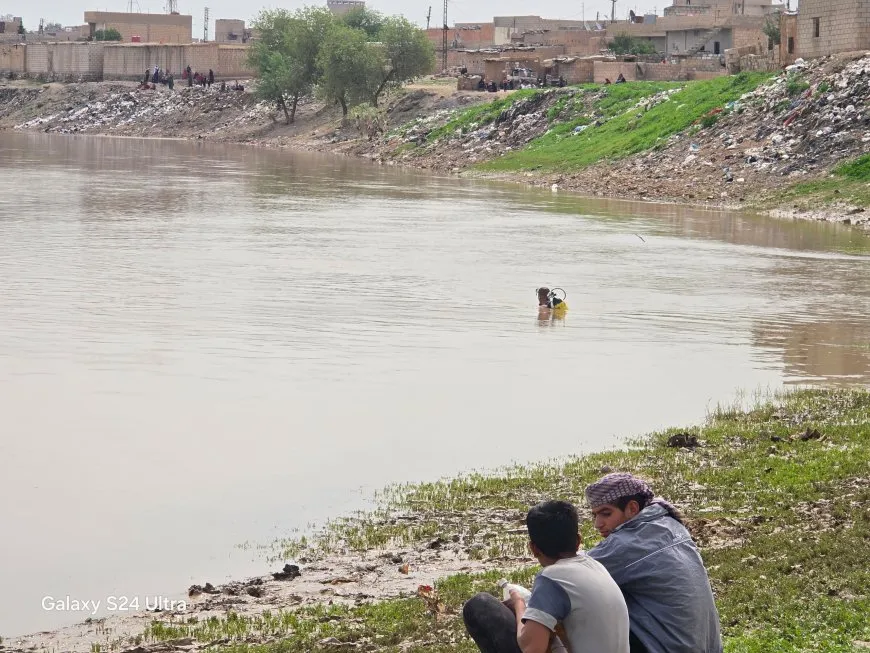 عملية البحث جارية عن الطفل الغريق في الحسكة