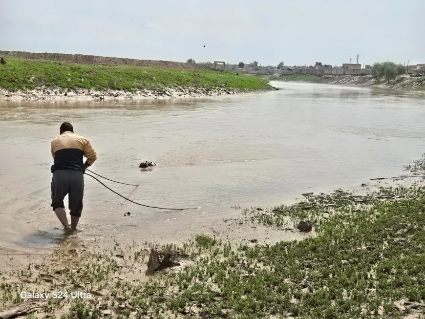 عملية البحث جارية عن الطفل الغريق في الحسكة