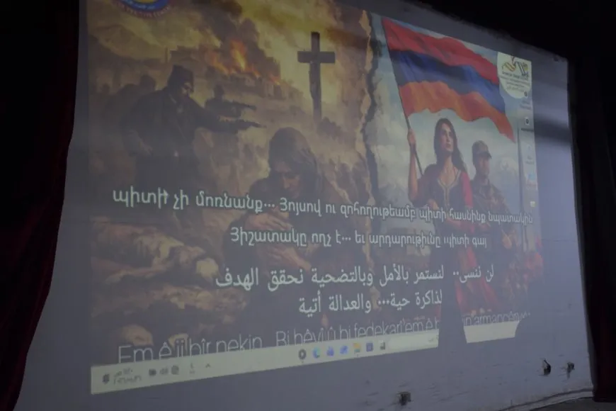 إحياء ذكرى ضحايا الإبادة الأرمنية في الحسكة