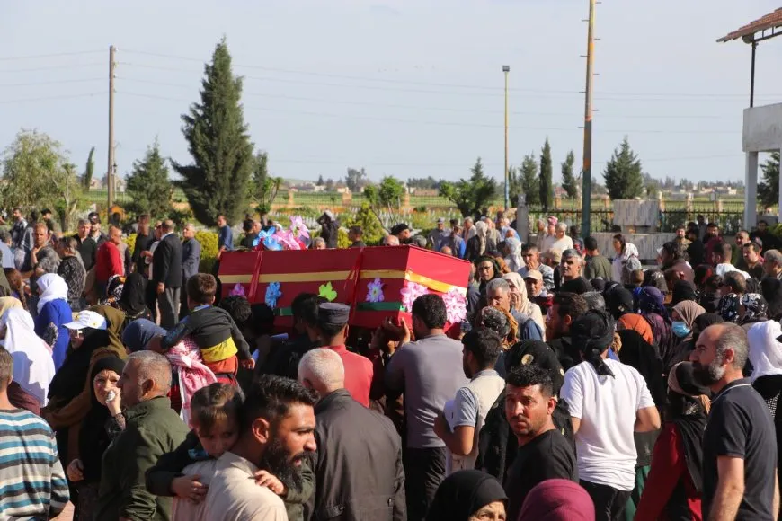تشييع جثامين 3 شهداء ومراسم غيابية لآخر في الحسكة