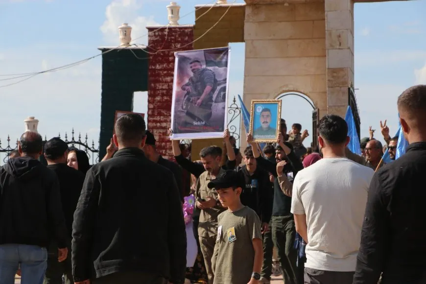 تشييع جثامين 3 شهداء ومراسم غيابية لآخر في الحسكة