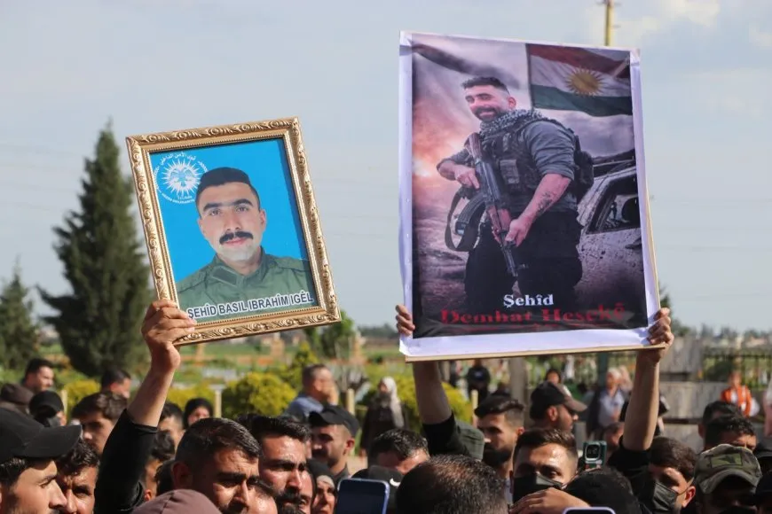 تشييع جثامين 3 شهداء ومراسم غيابية لآخر في الحسكة