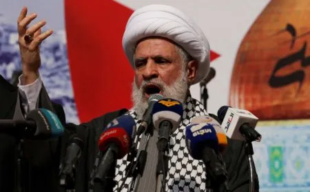 نعيم قاسم يرفض التفاوض المباشر مع إسرائيل 