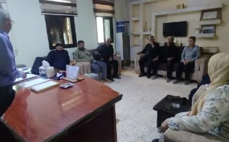 خلية أزمة في جل آغا لحماية الموسم الزراعي من الحرائق