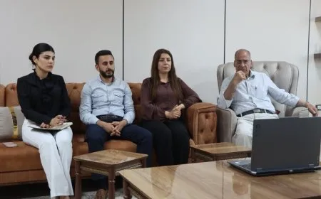جلسة تعارفية بين بلدية كوباني وبلدية ألمانية