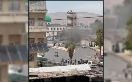 مقتل جندي وإصابة آخرين بجروح في انفجار بالعاصمة دمشق