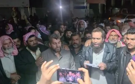 إصابات خلال احتجاج في ترحين بريف حلب ضد إزالة الحراقات البدائية