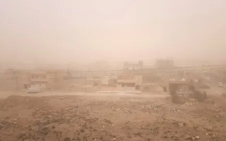تحذيرات من عواصف غبارية خلال اليومين المقبلين
