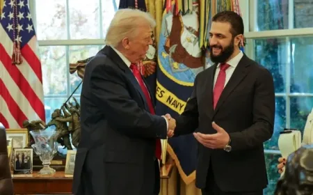 اتصال هاتفي بين أحمد الشرع والرئيس الأميركي