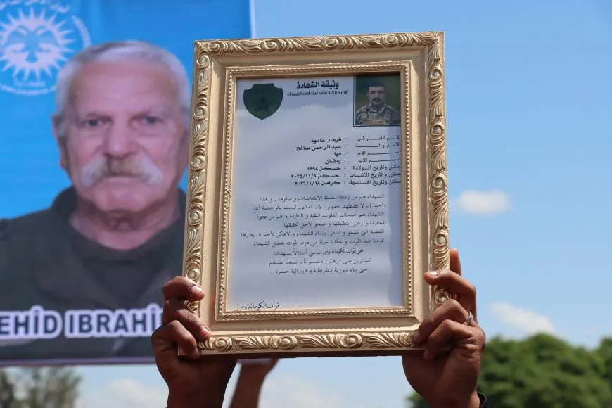 تشييع جثمان مقاتل في قسد ومراسم غيابية لعضو في الأسايش بعامودا