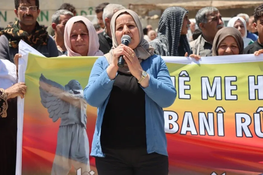 احتجاجات شعبية في كوباني تنديداً بمحاولات تغيير أسماء البلدات والمدن