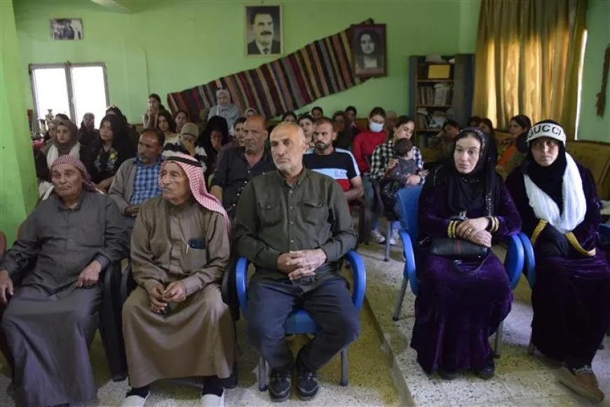 استذكار الفنانة الكردية الشهيدة مزكين في تل تمر