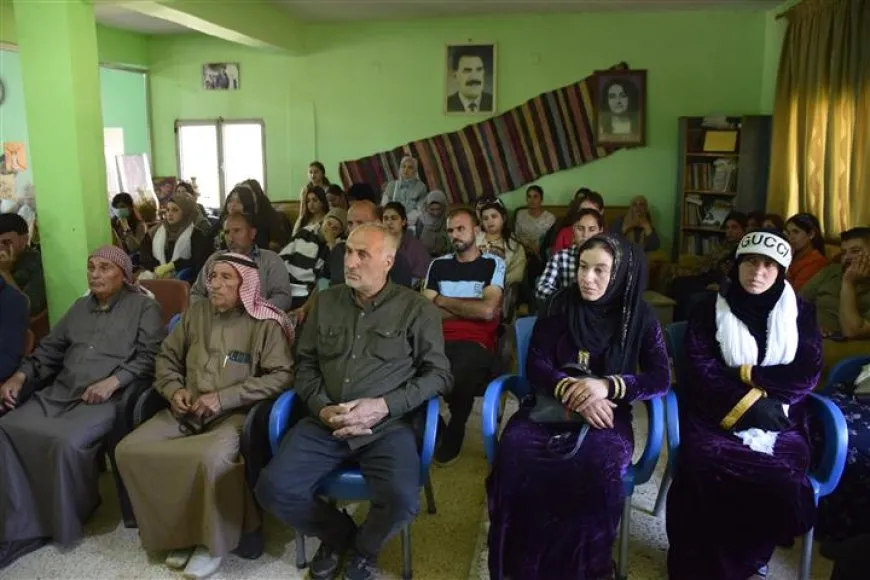 استذكار الفنانة الكردية الشهيدة مزكين في تل تمر