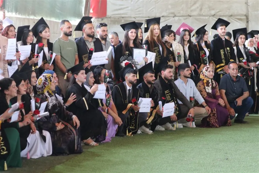 تخريج 74 طالباً وطالبة من معهد إعداد المعلمين بمدينة الحسكة