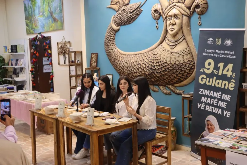 توقيع كتاب " Pencereya Pêşîn" ضمن فعاليات معرض الكتب الكردية