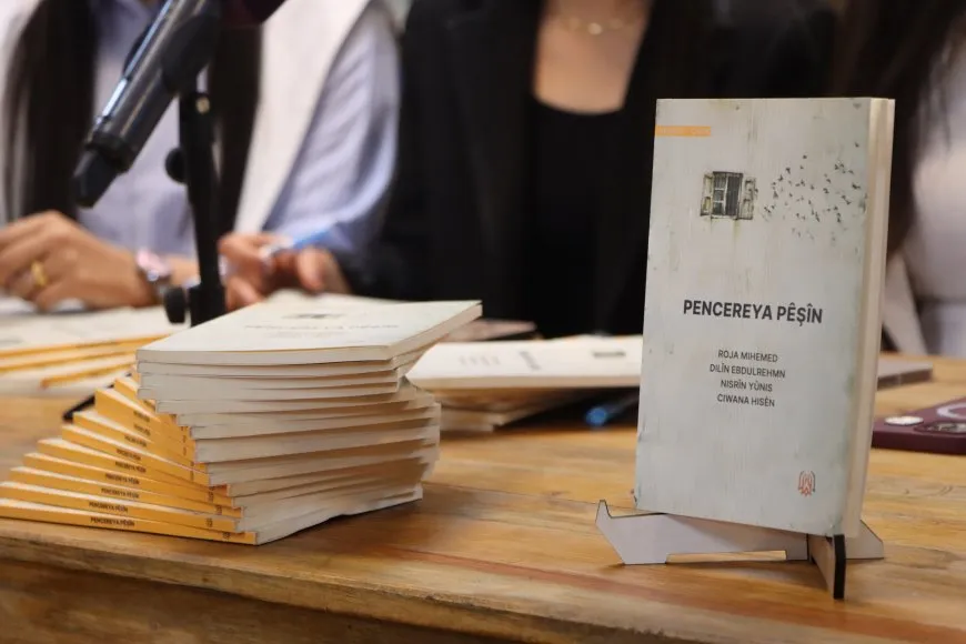 توقيع كتاب " Pencereya Pêşîn" ضمن فعاليات معرض الكتب الكردية