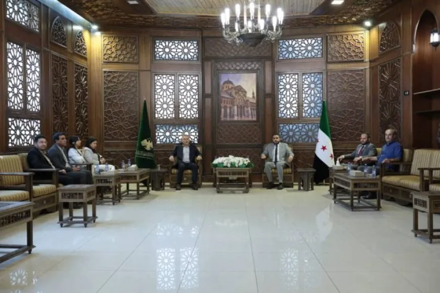 وفد من PYD يزور الأمانة العامة للشؤون السياسية في دمشق