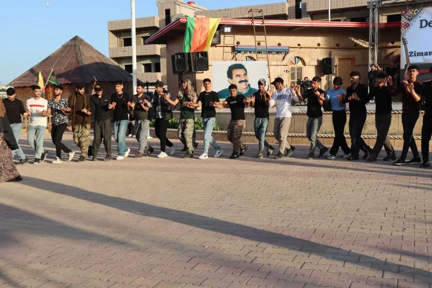 احتفال في مدينة قامشلو بمناسبة يوم اللغة الكردية