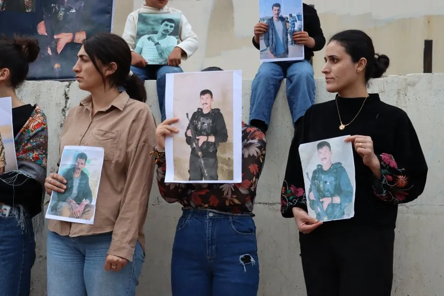 وقفة احتجاجية في قامشلو مطالبة بالإفراج عن الأسرى