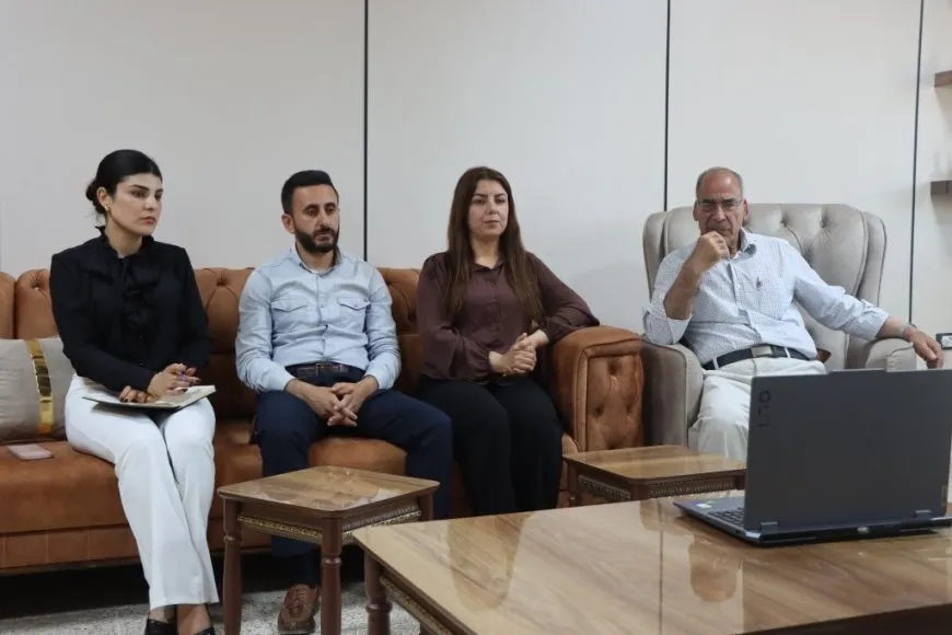 جلسة تعارفية بين بلدية كوباني وبلدية ألمانية