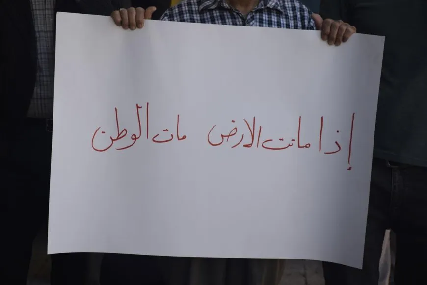 مزارعو الدرباسية يحتجون على سعر شراء القمح