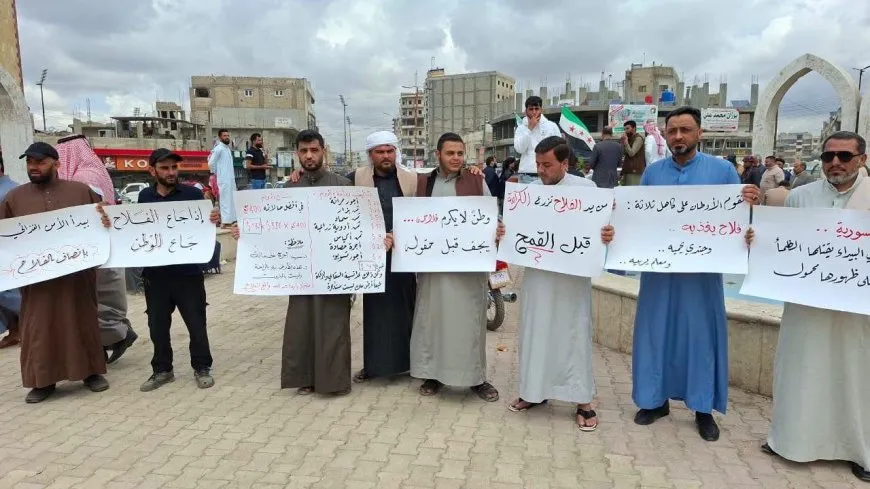 استمرار احتجاجات المزارعين السوريين رفضاً لتسعيرة القمح
