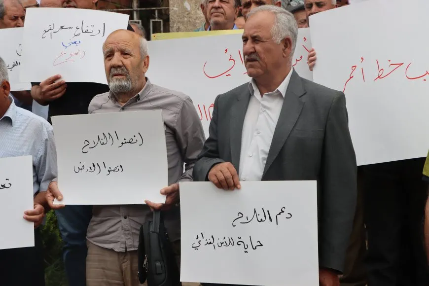 وقفات احتجاجية في الحسكة وقامشلو وديرك وكوباني رفضاً لتسعيرة القمح