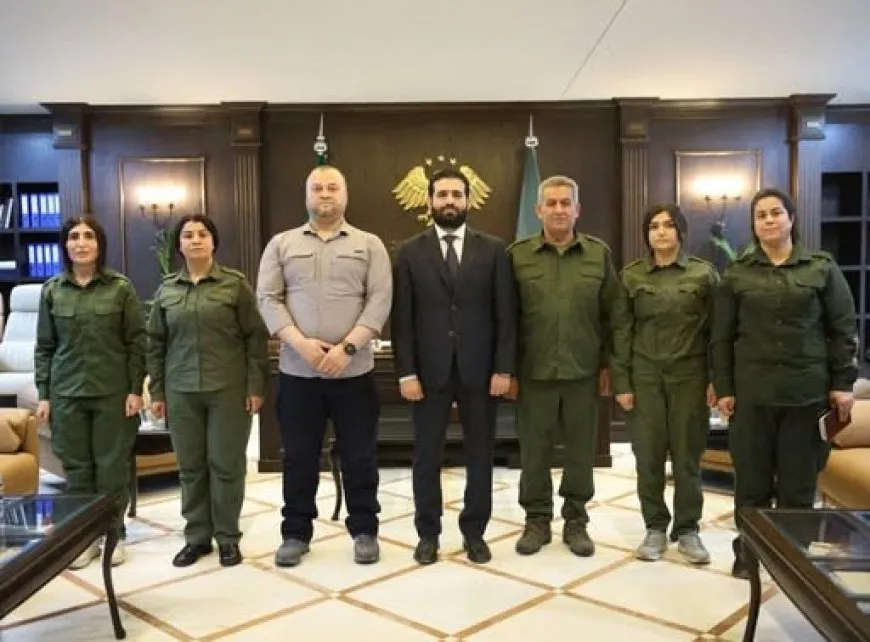 وزير الداخلية يلتقي قيادات أمنية من الحسكة في دمشق