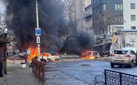 مقتل طفل وإصابة 11 شخصاً في هجوم جنوب أوكرانيا