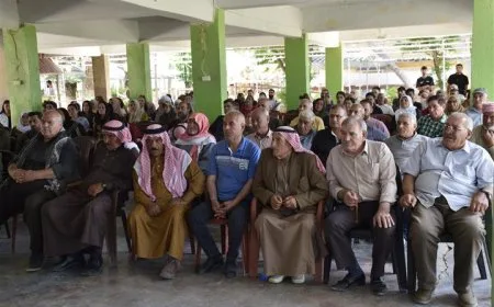 ندوة في تل تمر لبحث آخر المستجدات ومستقبل التفاهمات بين قسد والحكومة المؤقتة