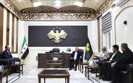 محافظ الحسكة يبحث ترتيبات عودة مهجّري عفرين والشهباء وسري كانيه