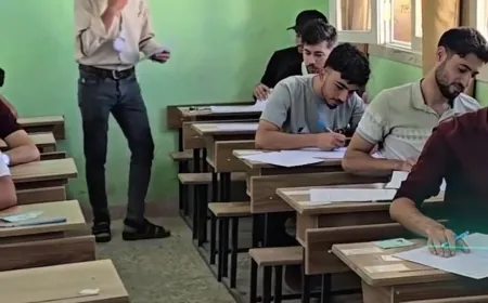 طلاب الثانوية يشربون دموعهم من كابوس الرياضيات ويطالبون بدورة تكميلية
