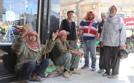 معاناة عمال المياومة في الحسكة بين قسوة الانتظار وغياب فرص العمل