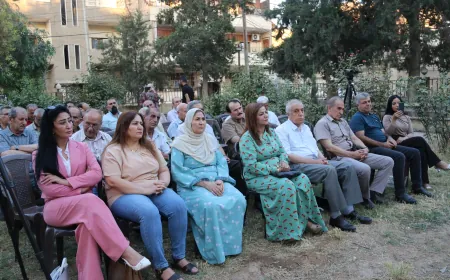 محاضرة في قامشلو حول اتفاق 29 كانون الثاني