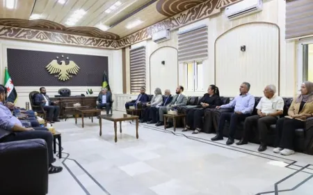 محافظ الحسكة يستقبل رئيس الهيئة المركزية للرقابة والتفتيش