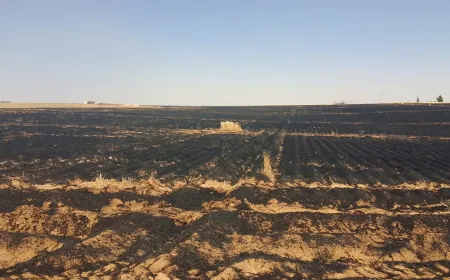 إخماد حريقين في ريف زركان