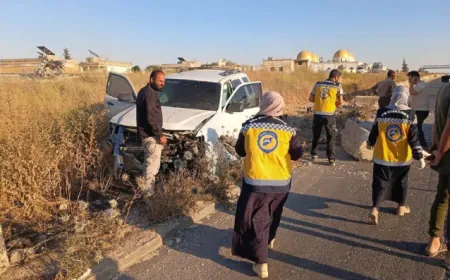 14 إصابة في حوادث سير وحرائق بسوريا خلال 24 ساعة
