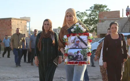 حزب الاتحاد الديمقراطي يستذكر المناضل علي أحمد في الدرباسية