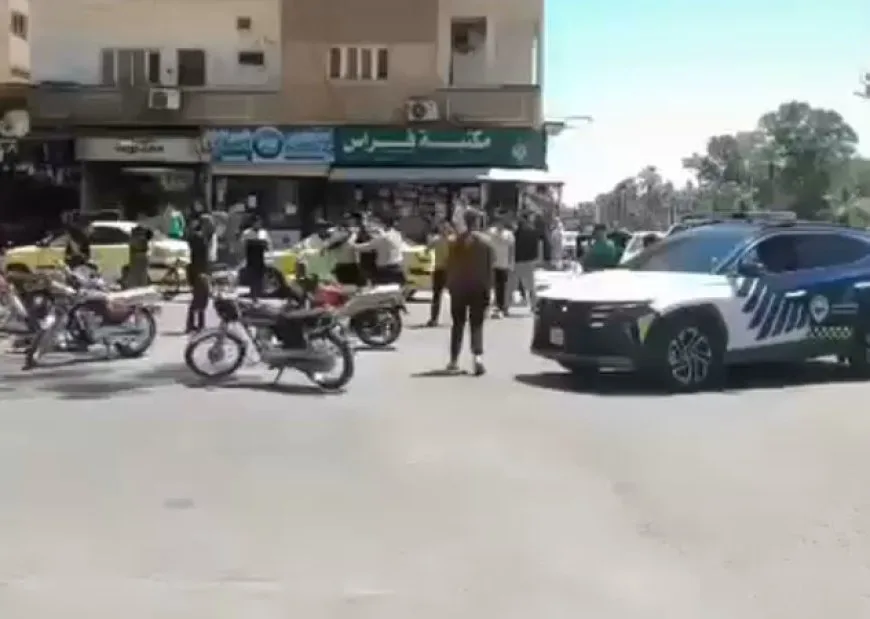 عنصر من الأمن العام يعتدي على شرطي مرور بريف درعا