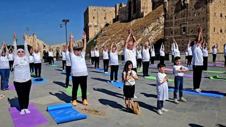 الهند تنظّم فعاليات يوغا لكبار السن في سوريا