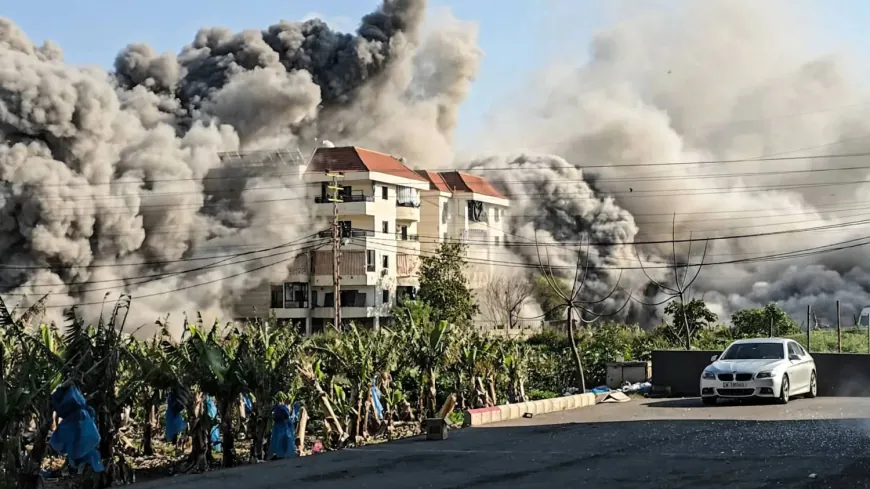 8 قتلى بغارة اسرائيلية على صور في جنوب لبنان 