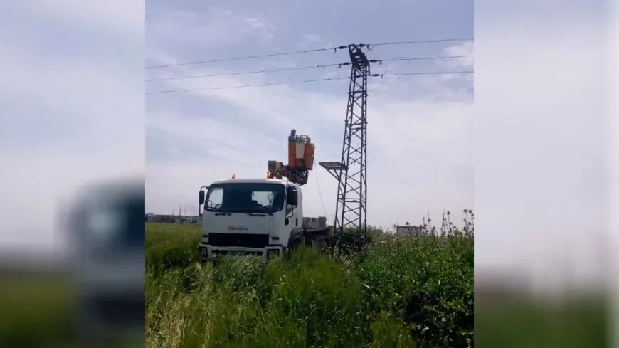 جهود متواصلة لإعادة تأهيل محطات وشبكات الكهرباء في قامشلو