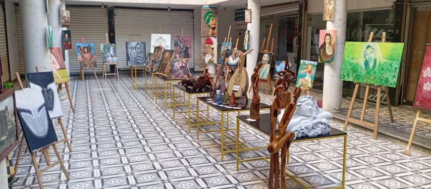 25 فناناً تشكيلياً يشاركون في معرض فني بالسويداء