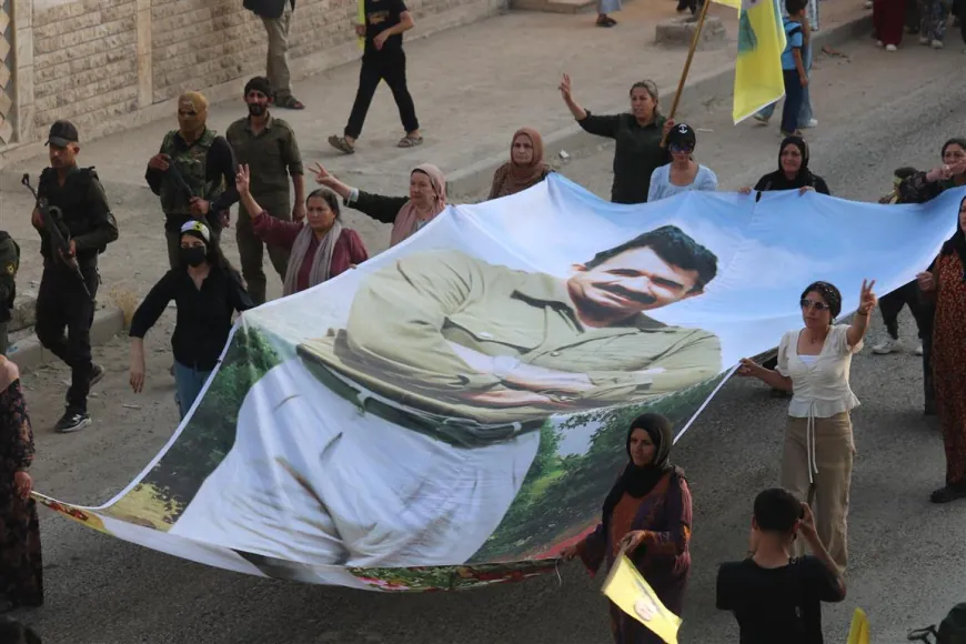 مسيرتان في الدرباسية وكركي لكي للمطالبة بحرية القائد عبد الله أوجلان الجسدية