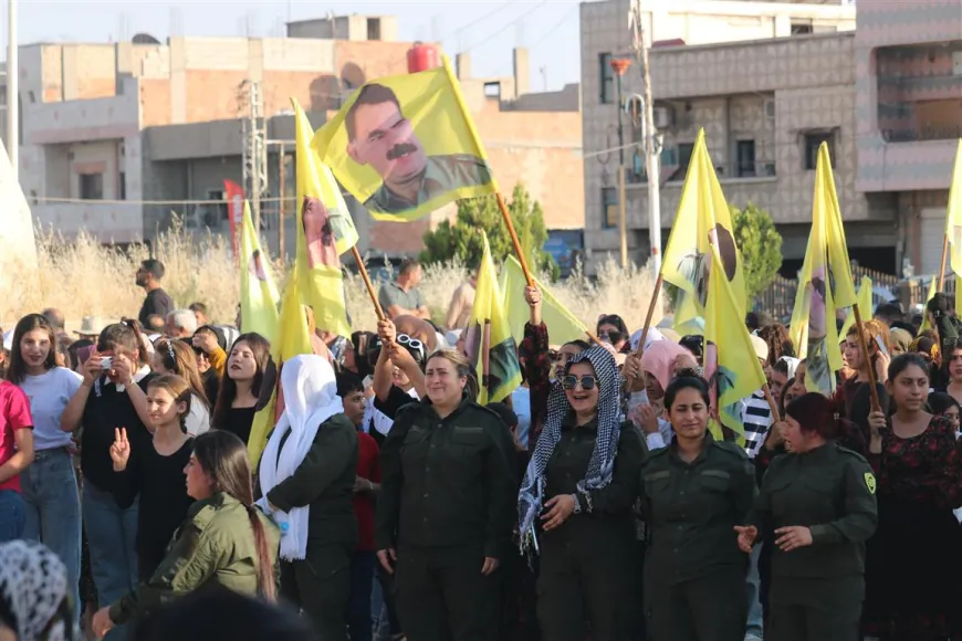 مسيرتان في الدرباسية وكركي لكي للمطالبة بحرية القائد عبد الله أوجلان الجسدية