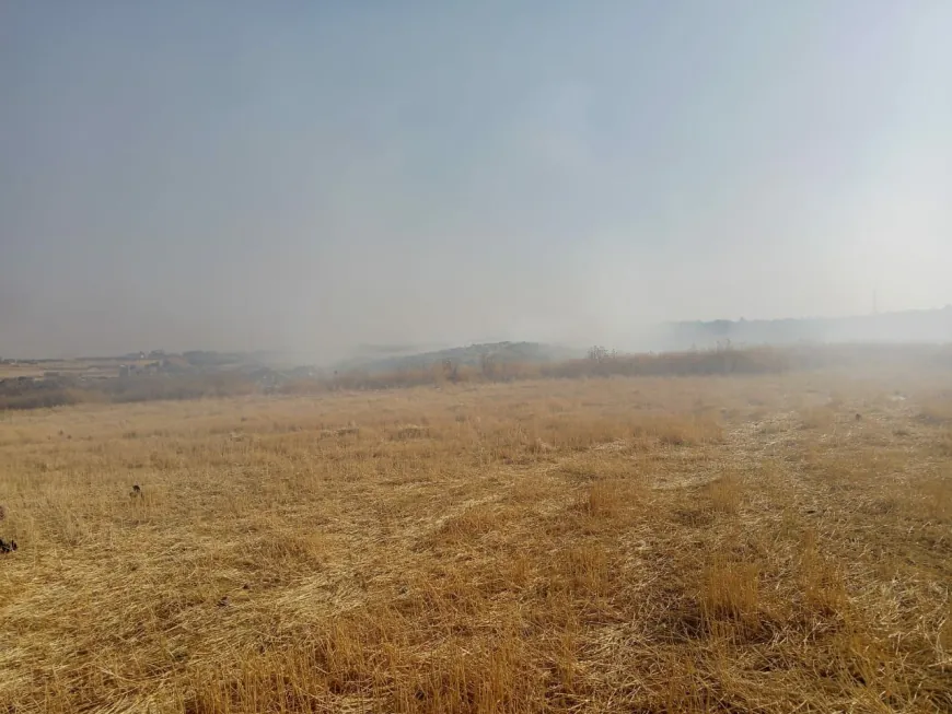 حريق في مكب النفايات بجل آغا يهدد الأراضي الزراعية المحيطة