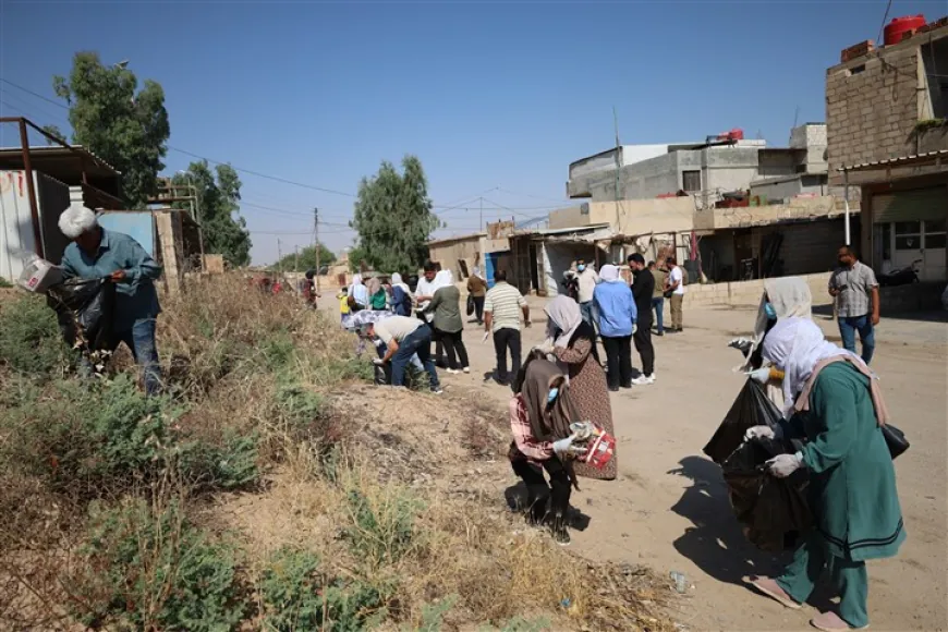 مبادرة نظافة دورية لتحسين الواقع الخدمي والبيئي في تل تمر