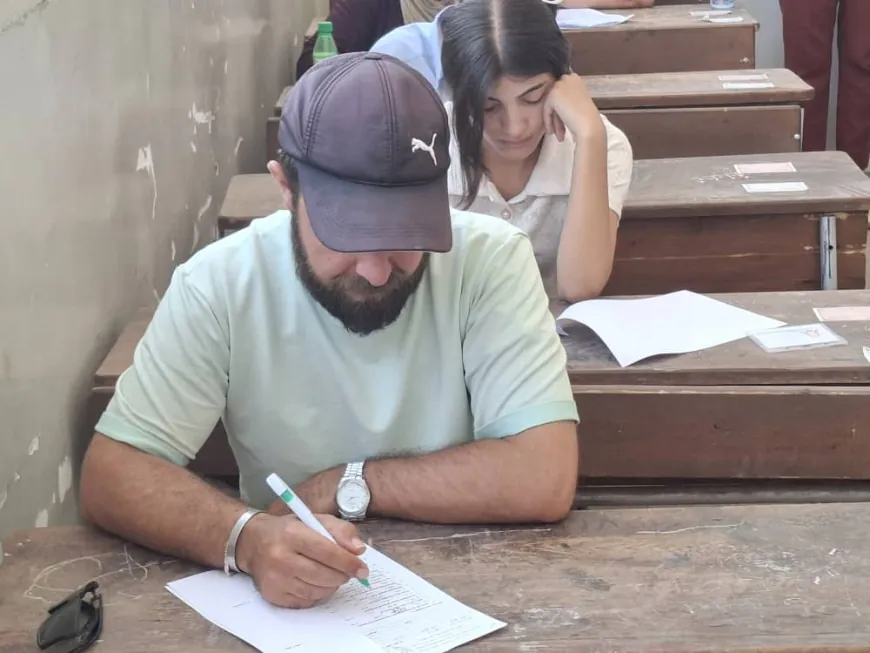 انتهاء امتحانات المرحلة الإعدادية للطلاب الأحرار وفق منهاج الإدارة الذاتية