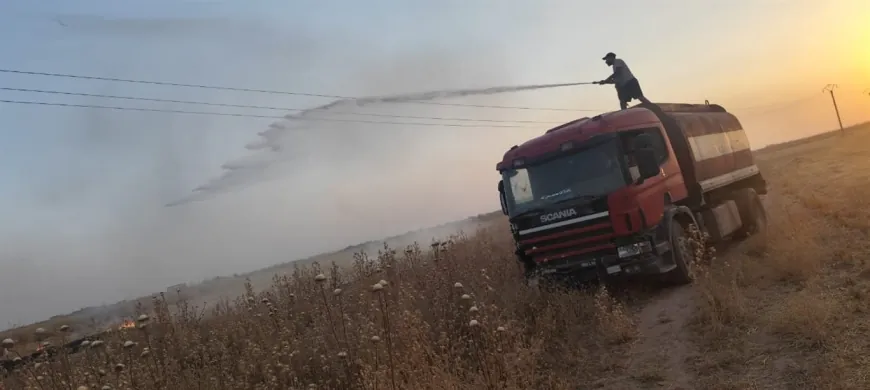 33,016 دونماً من الأراضي الزراعية التهمتها الحرائق منذ بداية موسم الحصاد