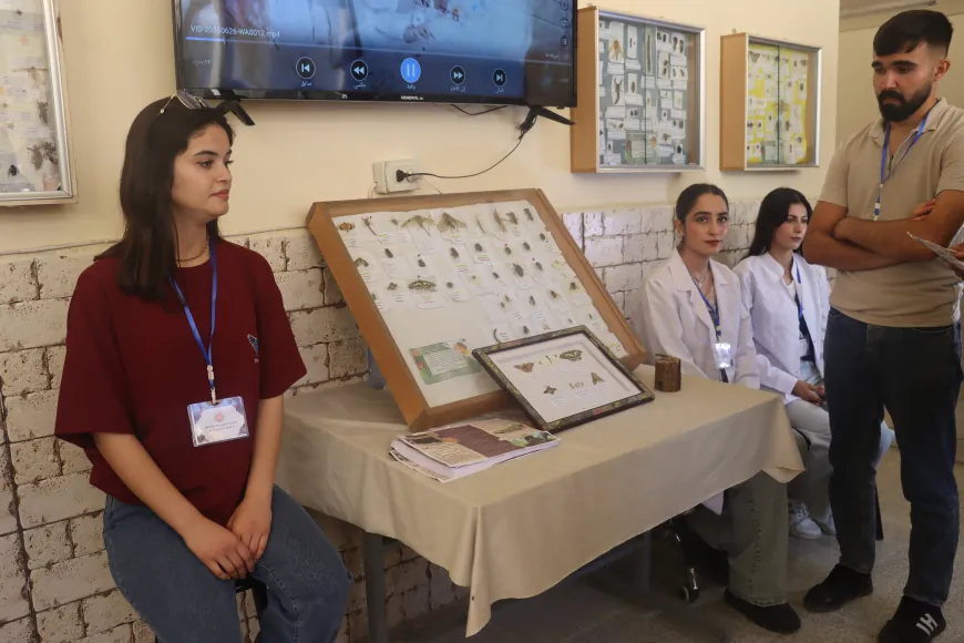 جامعة روجآفا تفتتح معرضها العلمي الأول بـ 10 مشاريع ابتكارية